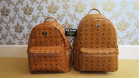 mcm fake bags|how to identify mcm backpack.